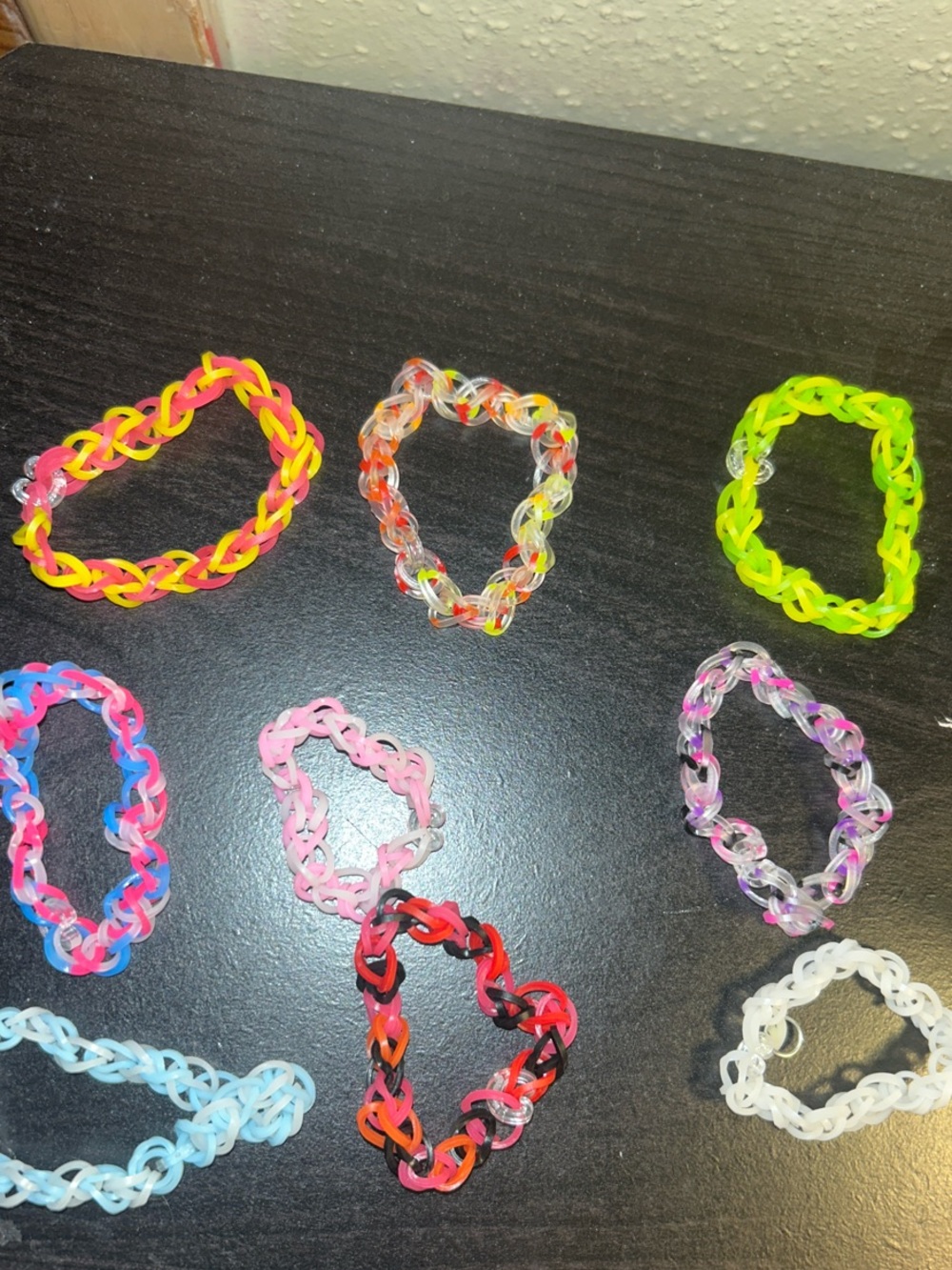 Rainbow loom bracelet (order comes with one)